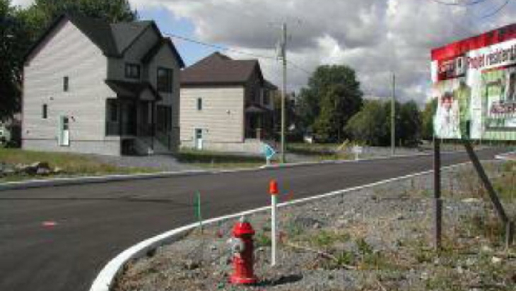 New Concorde Street at Trois-Rivières