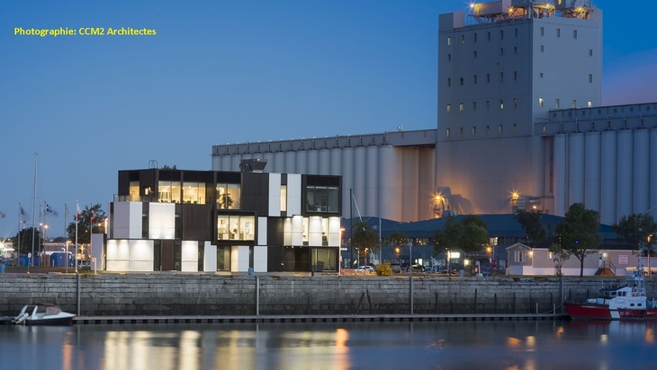 Headquarters of La Maison des pilotes du Bas-St-Laurent at the Port of Quebec