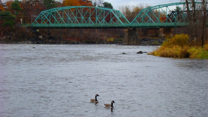 Reinforcement of the historic Curé-Marchand bridge, Drummondville