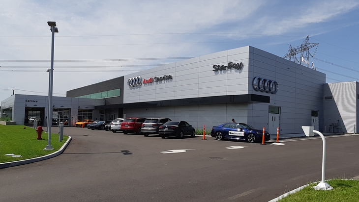 Nouveau centre de services Audi Sainte-Foy
